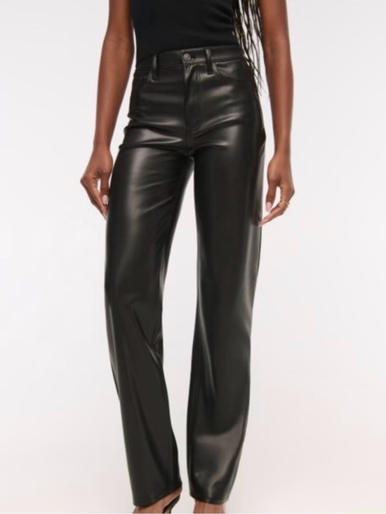 Abercrombie & Fitch Pants - Abercrombie & Fitch Leather Pants